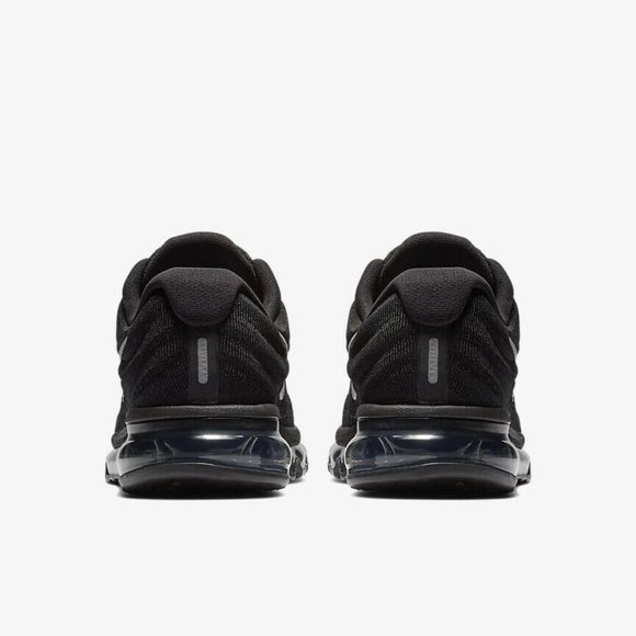 Nike Air Max 2017 Shoes Triple Black Reflective White 849559-001 Mens - Picture 5 of 8